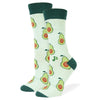 Avocados Crew Socks Green / Medium