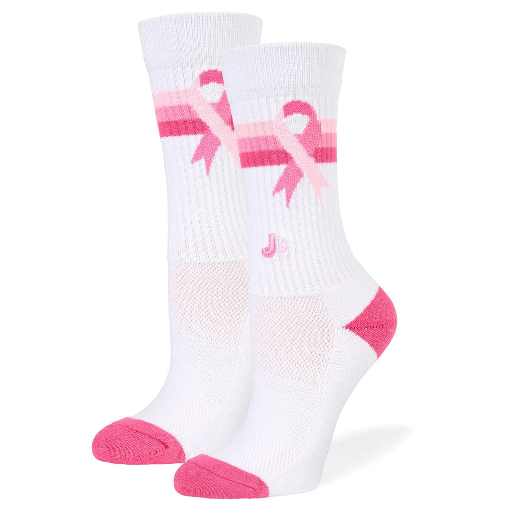 breast cancer elite socks
