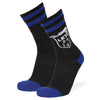 Torch Run Athletic Crew Socks Black / Large