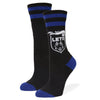 Torch Run Athletic Crew Socks Black / Medium