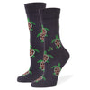 Turtles Crew Socks Grey / Medium