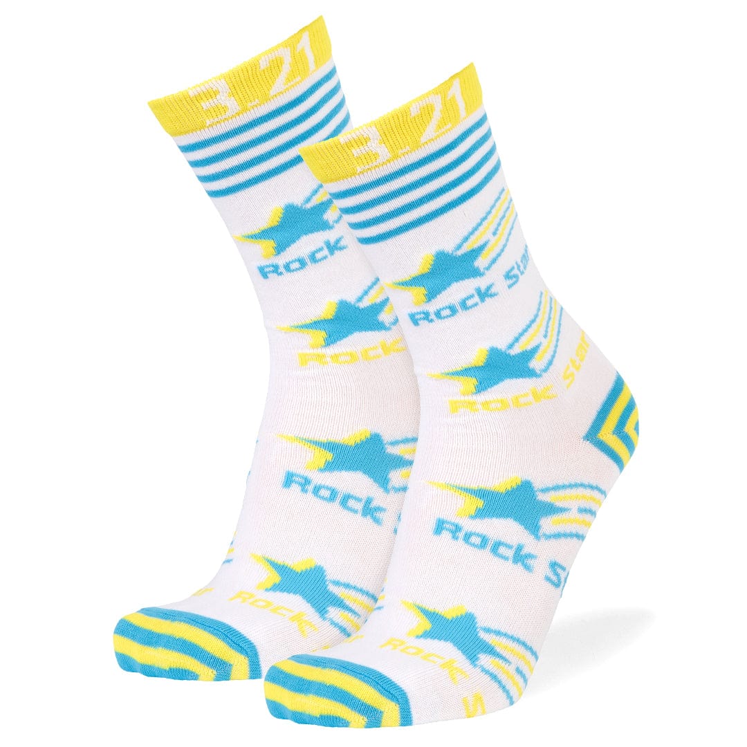 World Down Syndrome Day Crew Socks White / Large