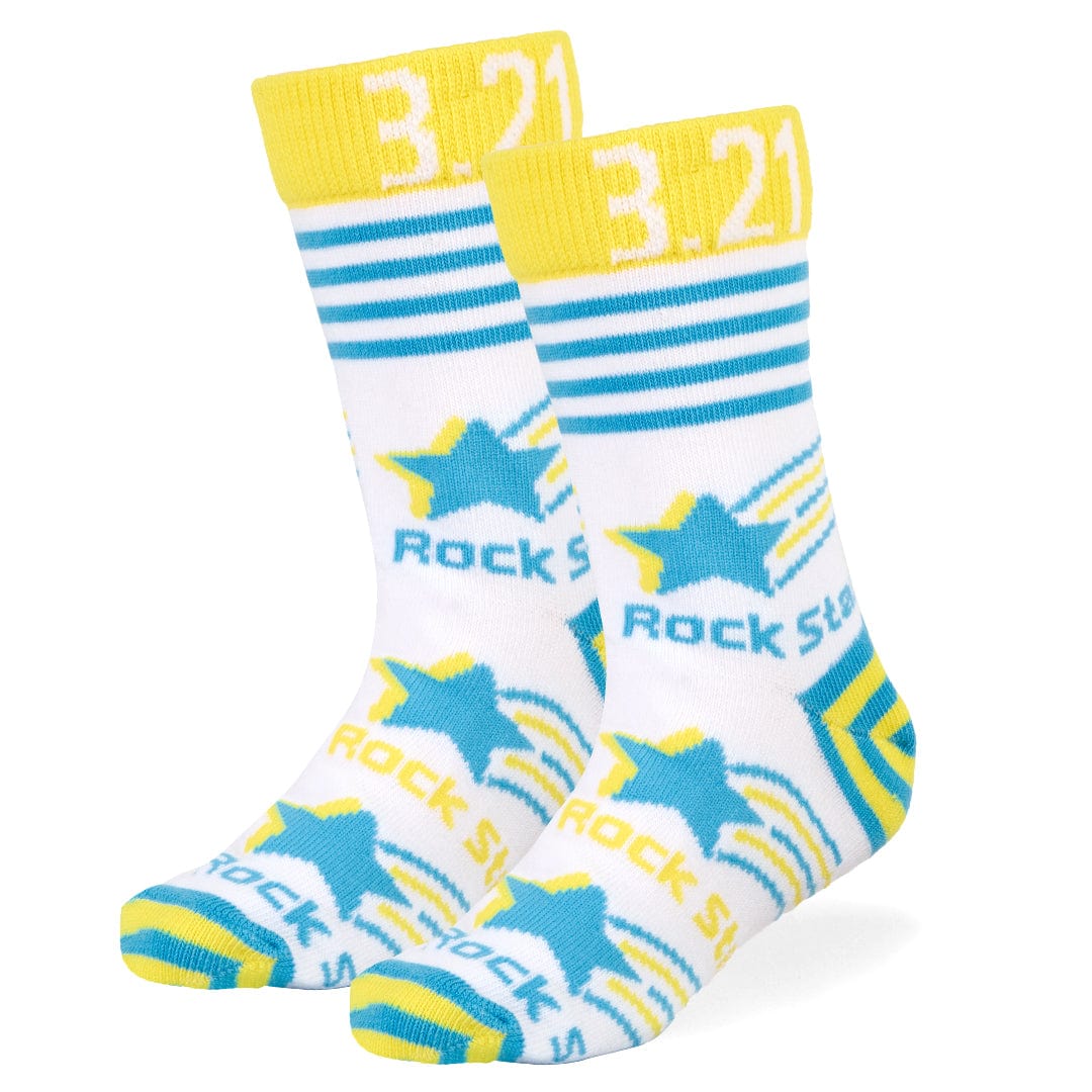 World Down Syndrome Day Crew Socks White / Small