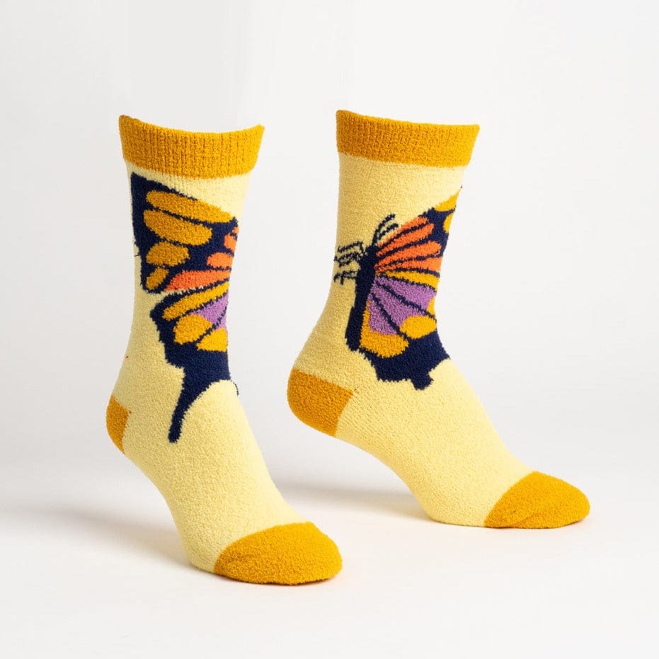 Wings of Wonder Slipper Socks Yellow