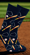Baseball Crew Socks John's Crazy Socks