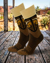Cowboy Boot Crew Socks