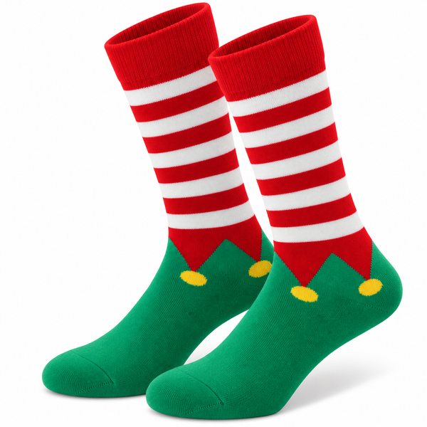 Elf Boot Crew Socks Small Can Do!
