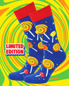Candy Shop Crew Socks John's Crazy Socks