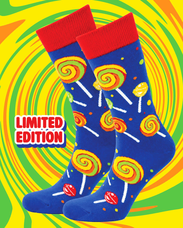 Candy Shop Crew Socks John's Crazy Socks