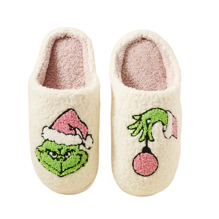 Grinch Slippers Cream / Small Sensibling Corp.