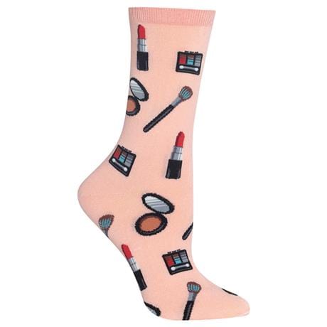 Makeup Women's Crew Socks Blush