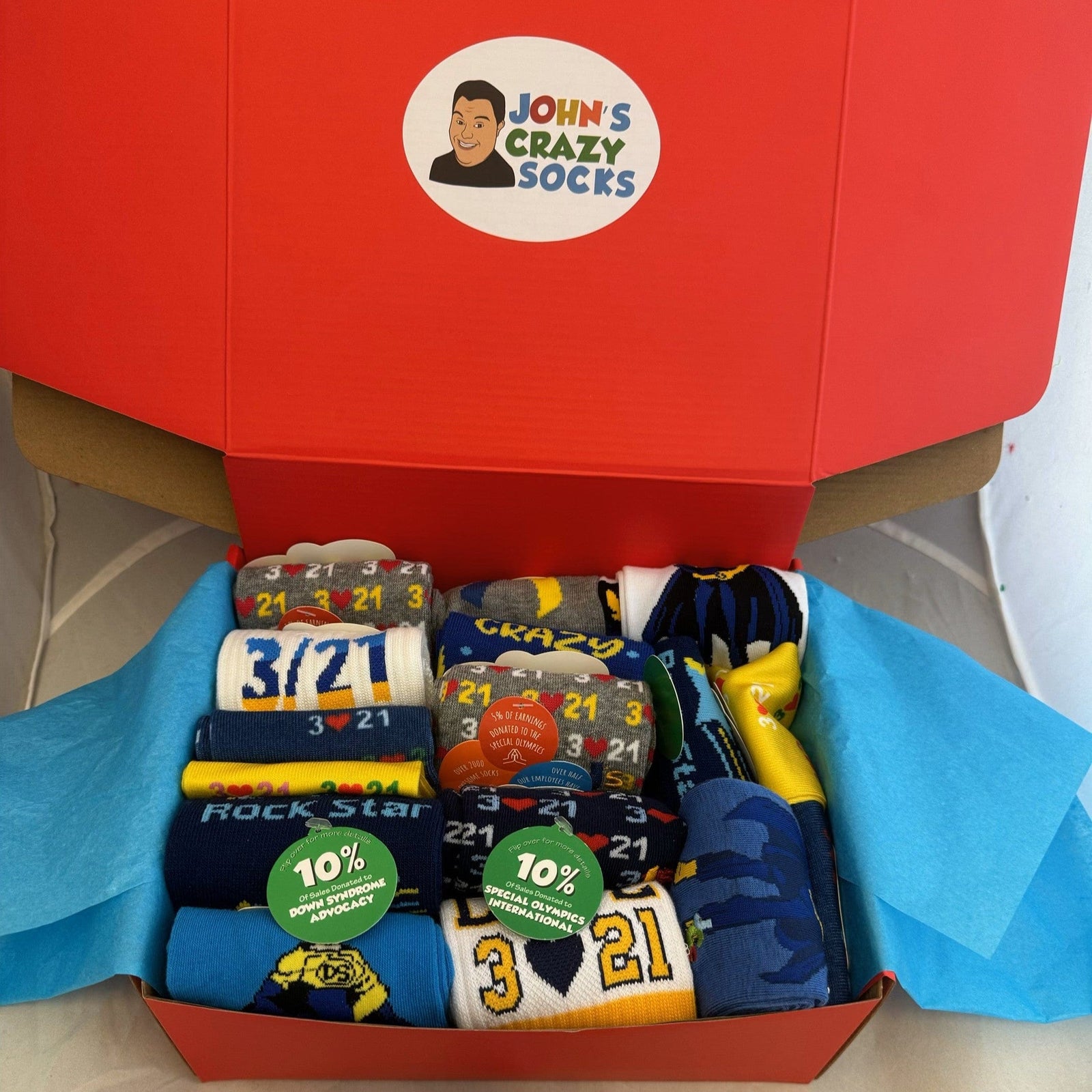 Down Syndrome Awareness High School Classroom Gift Box Multi