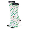Cerebral Palsy Awareness Pattern Knee High Sock White