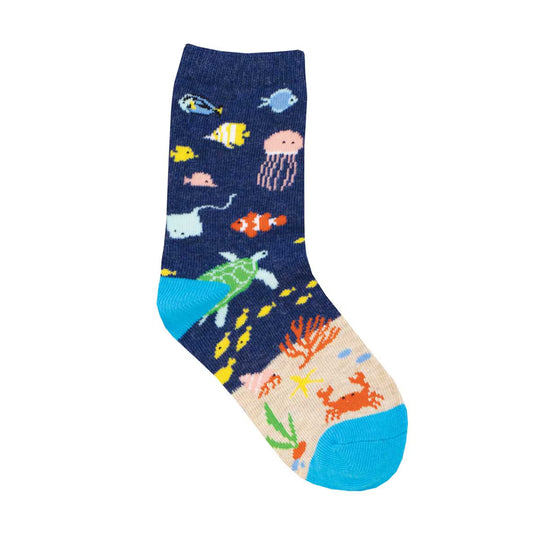 Under the Sea Children's Crew Sock