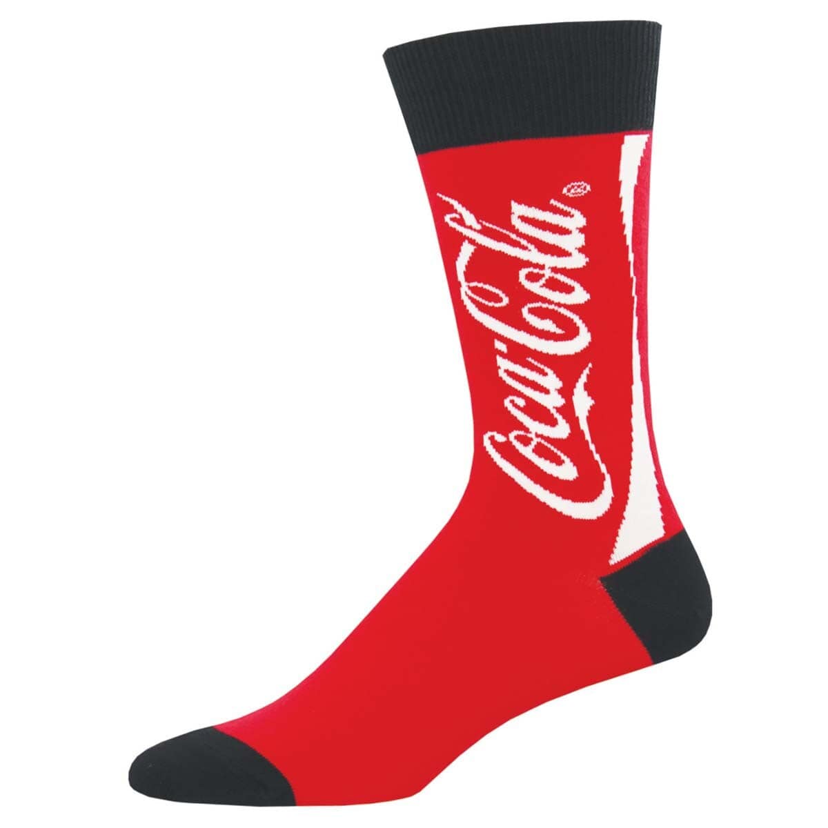 Coca Cola Men's Crew Socks Red