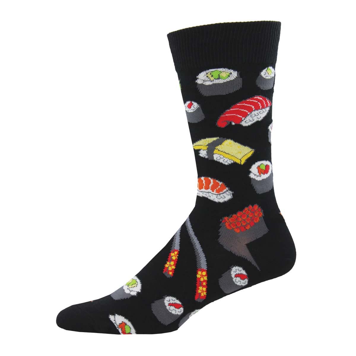 Sushi Men's Crew Socks Black