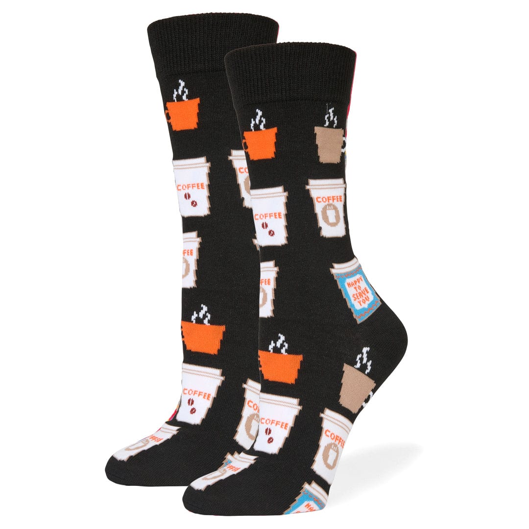 More Joe Crew Socks Women's / Black