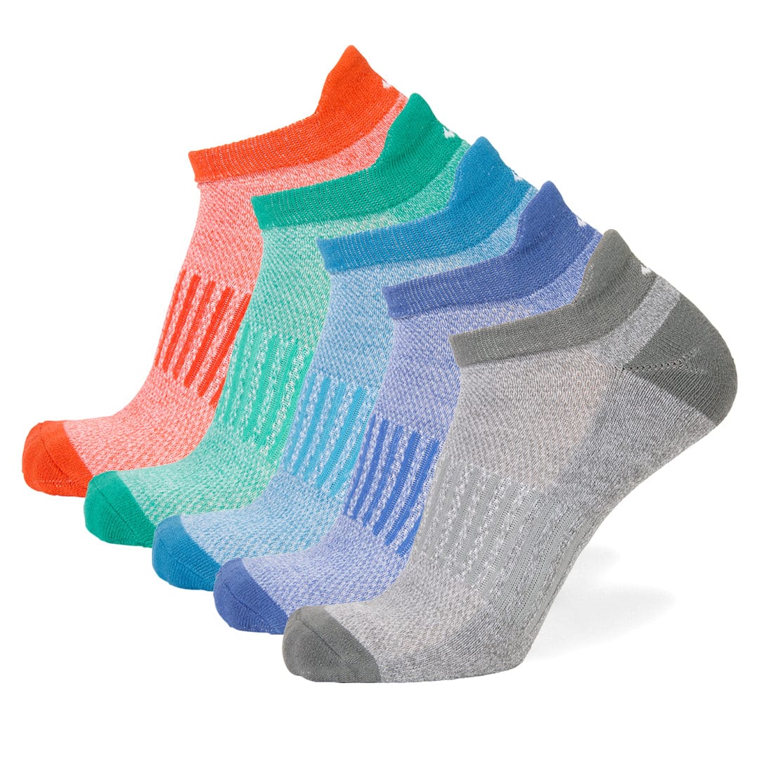 Athletic No Show 5 Pack - Assorted Assorted / Large