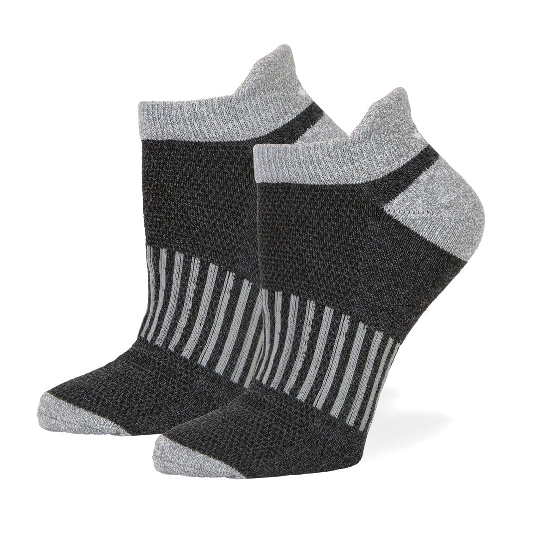 Athletic No Show 5 Pack - Grey/Assorted