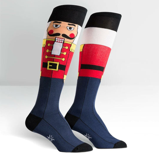 Nutcracker Knee High Socks Black