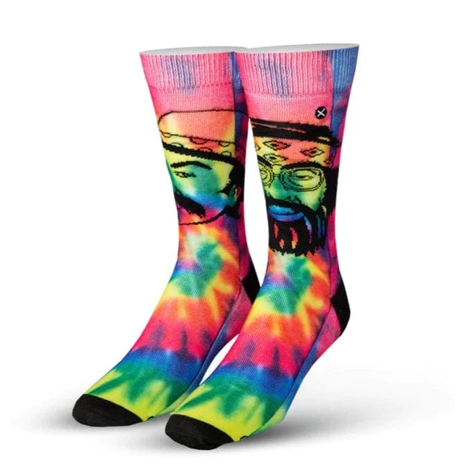 Cheech & Chong Trippy Men's Crew Socks Multi