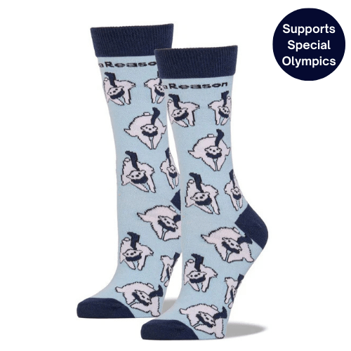 Polar Plunge Socks for Special Olympics NY Women's / Light Blue