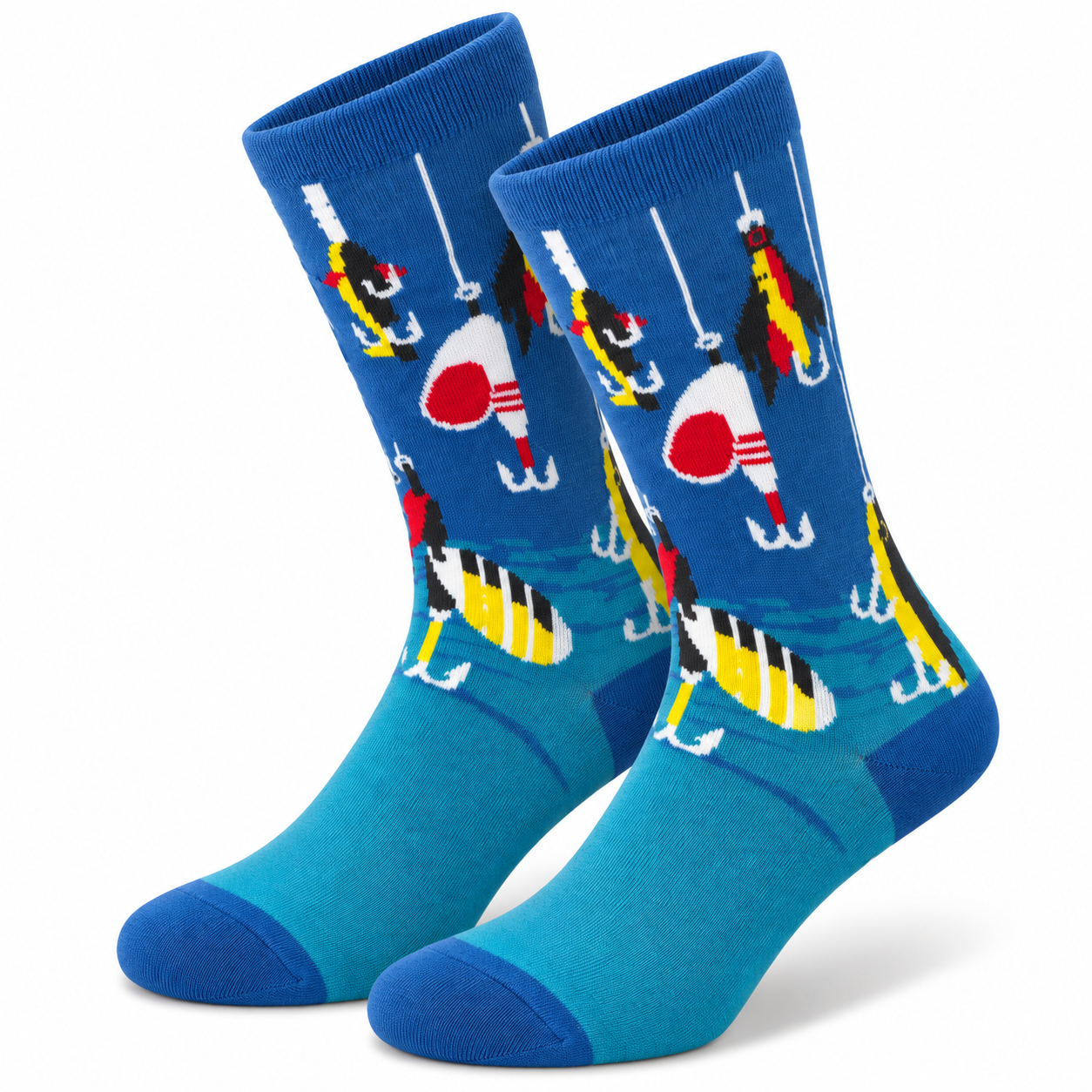 Reel Fresh Crew Socks Medium Can Do!