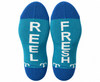 Reel Fresh Crew Socks Can Do!