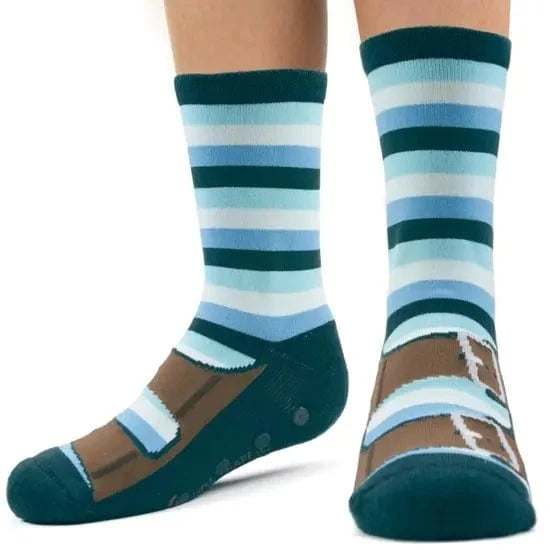Socks And Sandals Women's Slipper Socks Blue