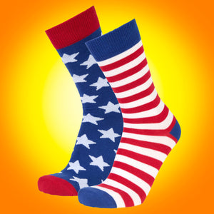 American Flag Socks