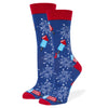 Fireworks Crew Socks Blue