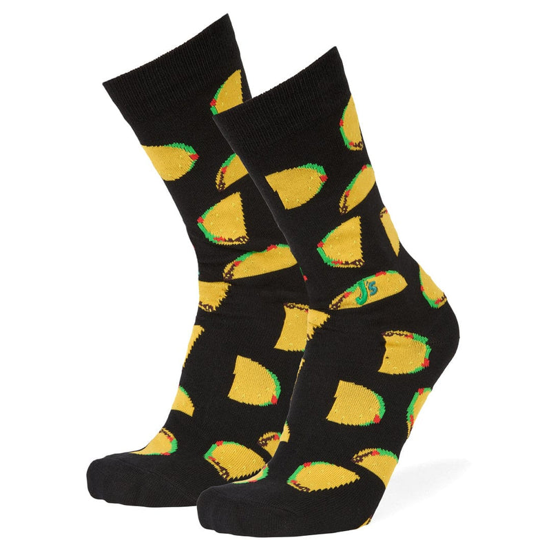 Tacos Men's Crew Socks Black