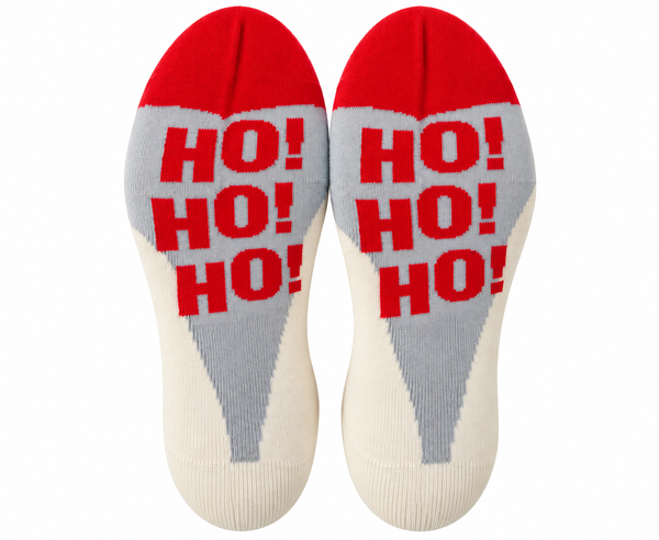 Santa Face Crew Socks Can Do!
