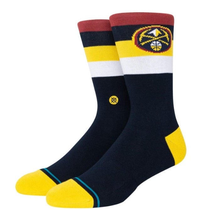 Denver Nuggets St Crew Socks Navy