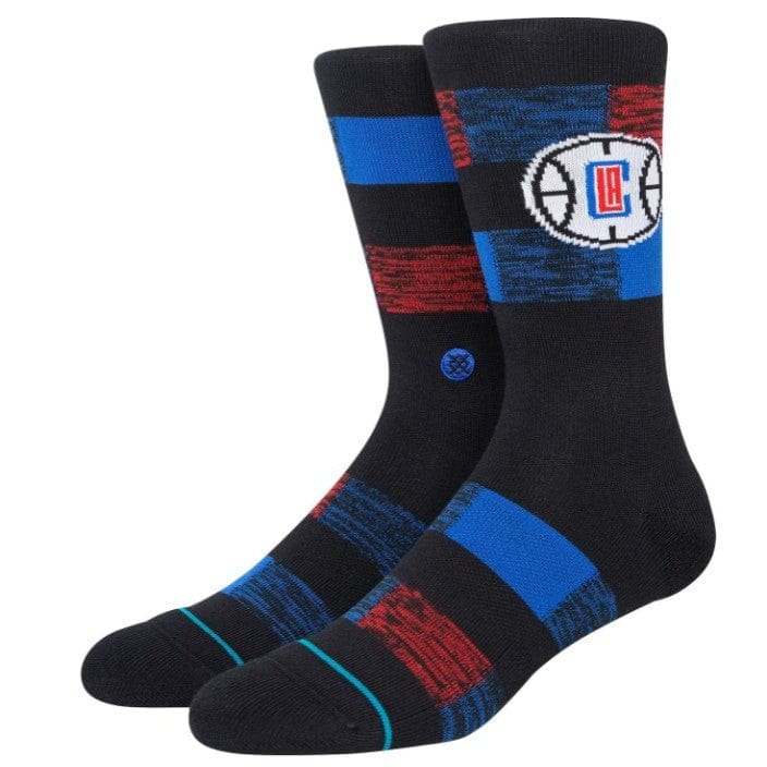 LA Clippers Cryptic Crew Socks Black