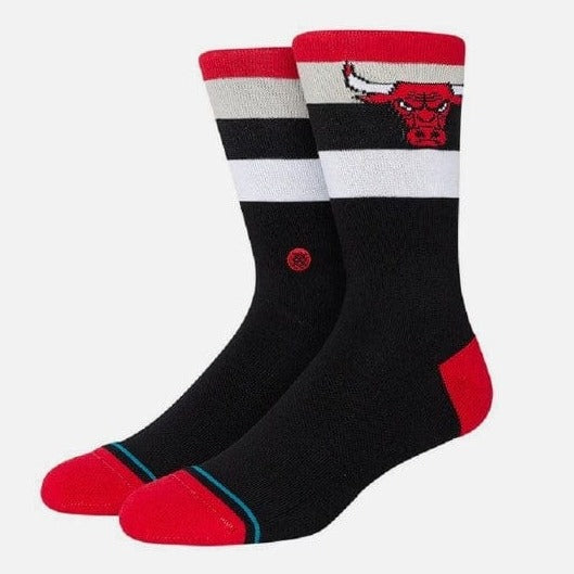 Chicago Bulls St Crew Socks Red