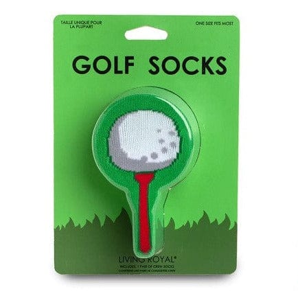 Golf 3D Crew Socks Green