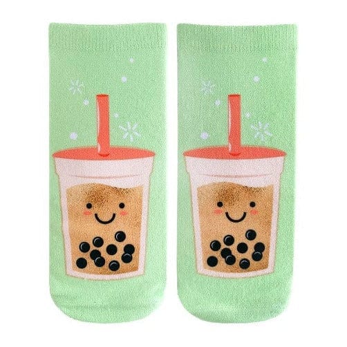 Boba Tee Ankle Socks Green