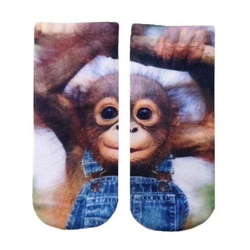Monkeying Around Ankle Socks Multi