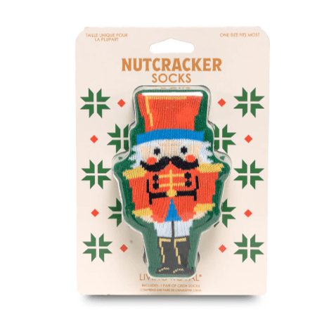 Nutcracker 3D Crew Socks Multi