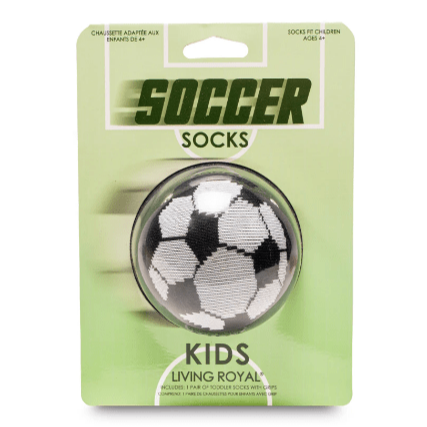 Soccer 3D Kid's Crew Socks Multi