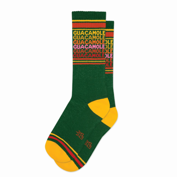 Guacamole Crew Socks Green