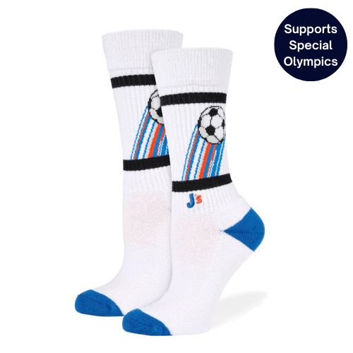 Soccer Athletic Crew Socks White / Medium
