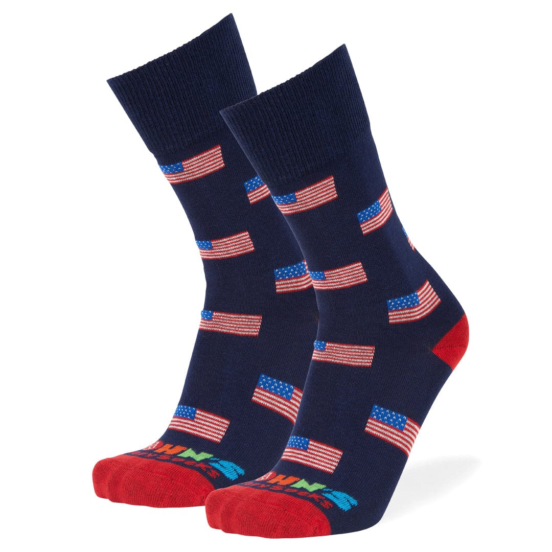 Unity Flag Unisex Crew Sock Navy