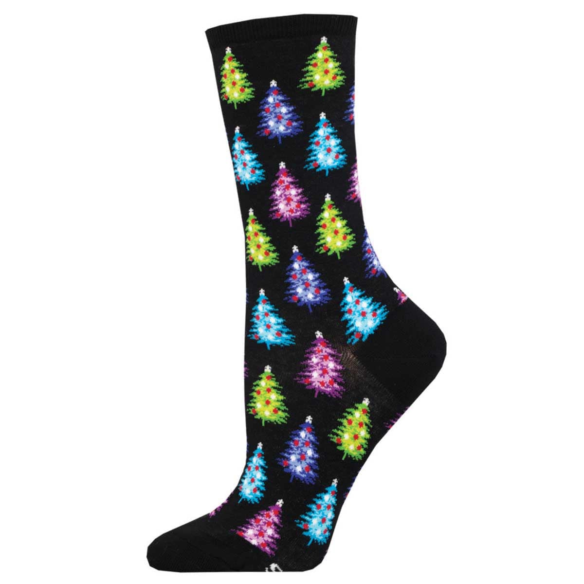 Tinsel Town Women's Crew Socks Black