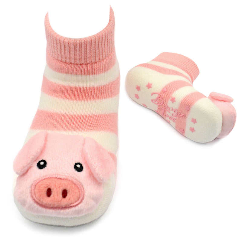 Rosie Pig - Boogie Toes Rattle Socks 0 - 1 Y Boogie Toes