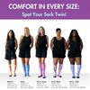 360 Night Garden Compression Socks Crazy Compression