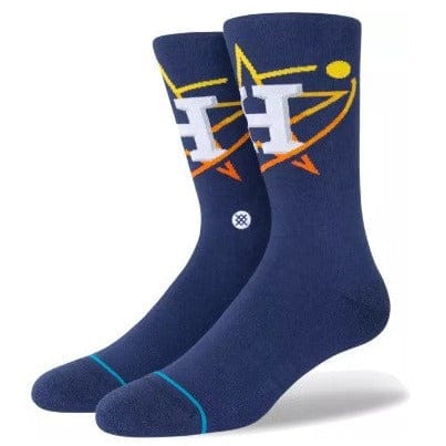 Houston Astros Connect Crew Socks Navy