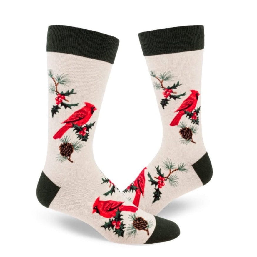 Cardinal Men's Crew Socks Ivory