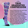 360 Night Garden Compression Socks Crazy Compression